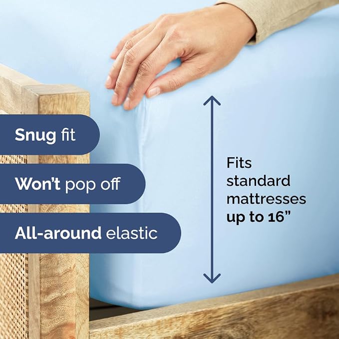 Split King Fitted Bed Sheet - Image 3