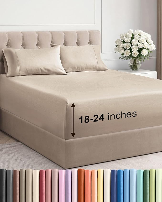 Extra Deep Queen Sheet Set by CGKUnlimited
