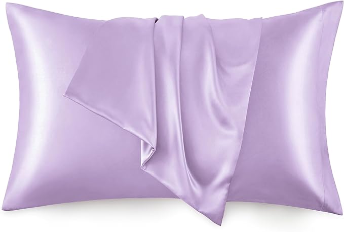 Love's cabin Satin Pillowcase Set of 2 King Size 20x36, Cooling Pillow Covers by Lovescabin