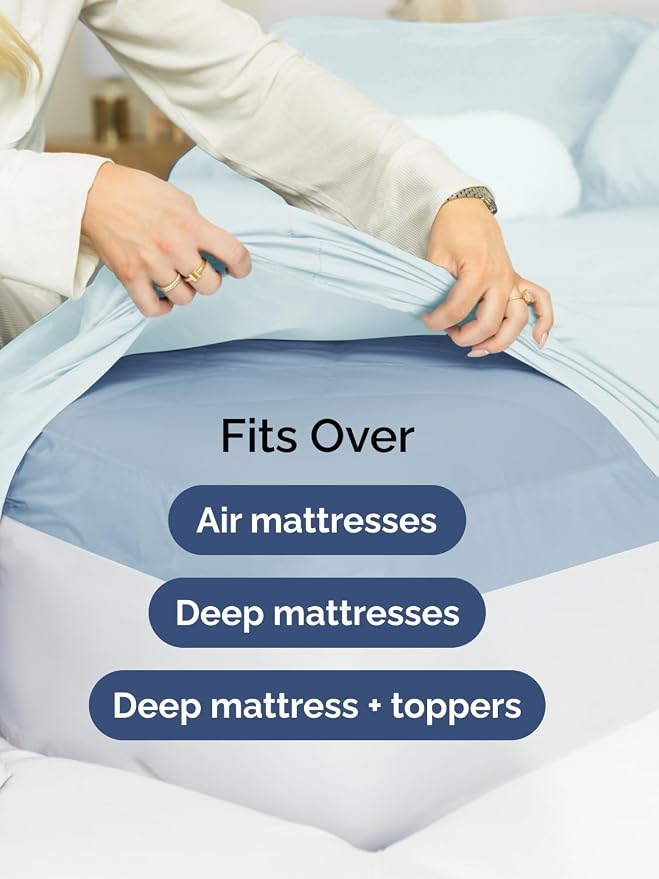 Extra Deep Queen Fitted Sheet - Image 6