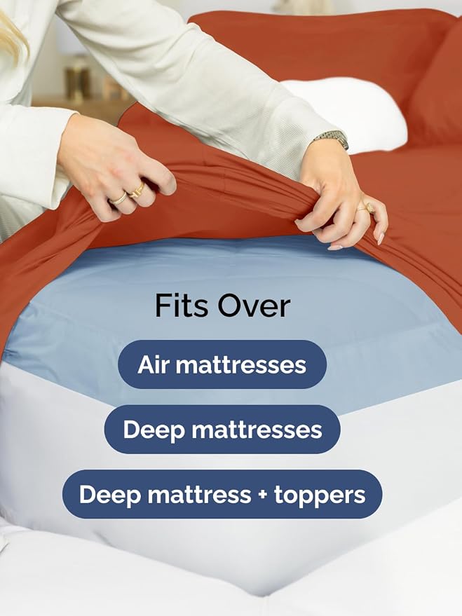 Extra Deep King Fitted Sheet - Image 6