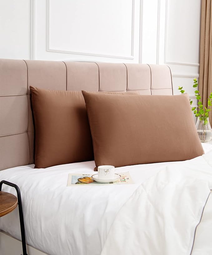 Warmstar Cotton Pillow Cases King Size Set of 2, 600 Thread Count Pillowcases - Image 6
