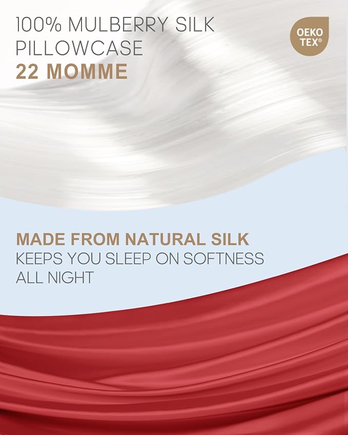 THXSILK 100% Mulberry Silk Pillowcase - Image 2