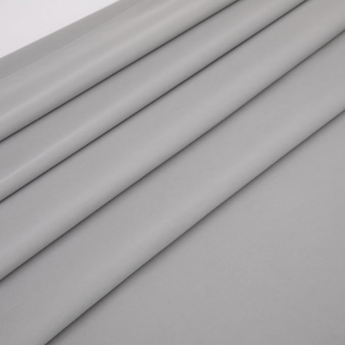 Twin Flat Sheet Only，66x96Inch Light Gray - Image 4