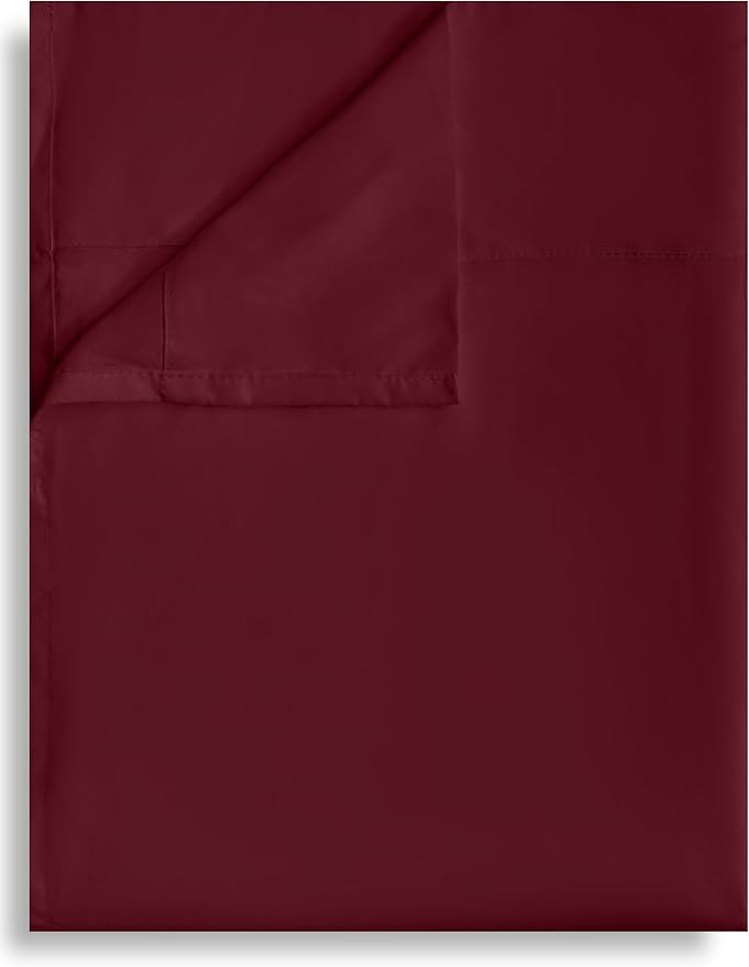 King Flat Sheet Only, 1 Pack Top Bed Sheets, Soft Breathable Brushed Microfiber by Culve