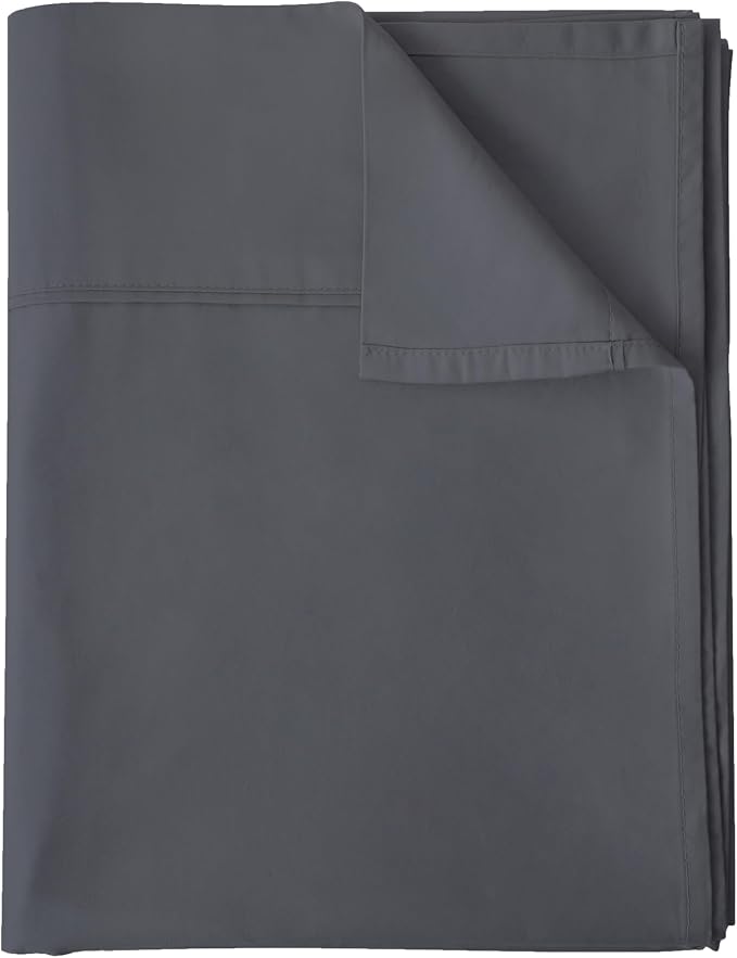 Flat Sheet Only King Size, 400 TC 100% Egyptian Cotton Flat Sheet by ShunjieHome