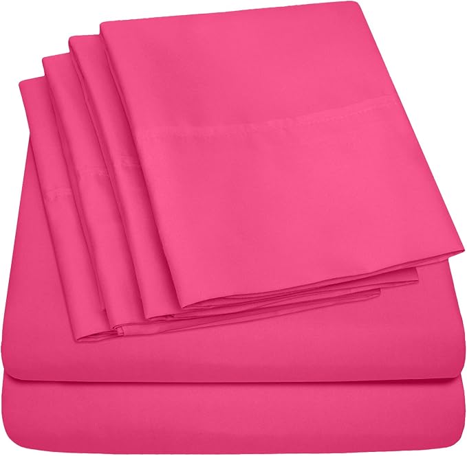 Sweet Home Collection 6 Piece Bed Sheet Set, RV Short Queen by SweetHomeCollection