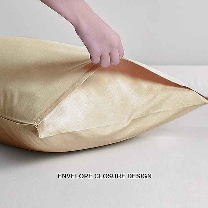 FLXXIE King Pillow Cases Set of 2, Soft Microfiber Pillow Covers - Image 3