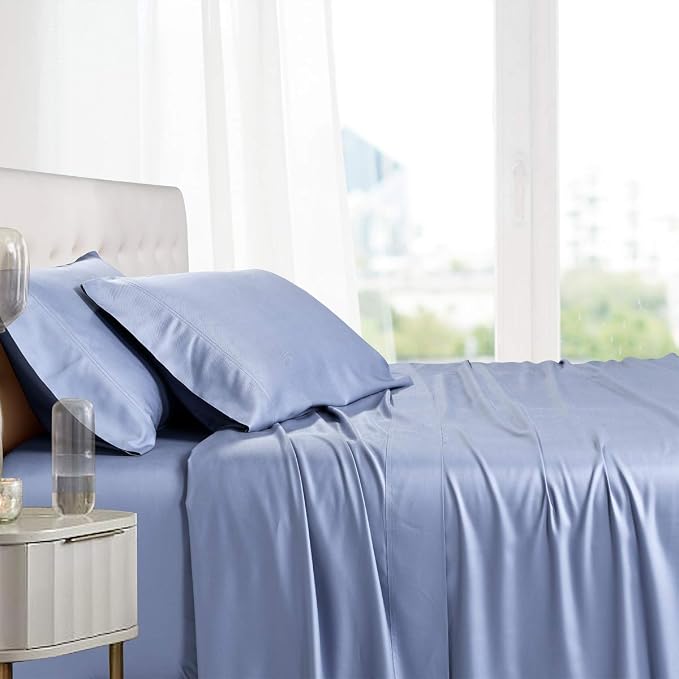 Royal Hotel Bedding 100% Natural Viscose Made from Bamboo Pillowcases, Soft - Image 3
