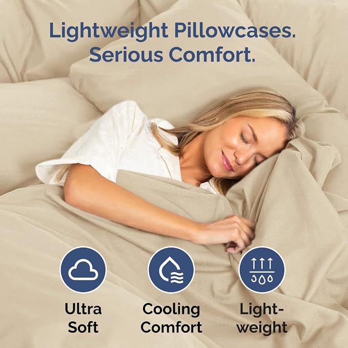 Body Pillowcases Set of 2-20x54 Long Body Pillow Case - Image 3