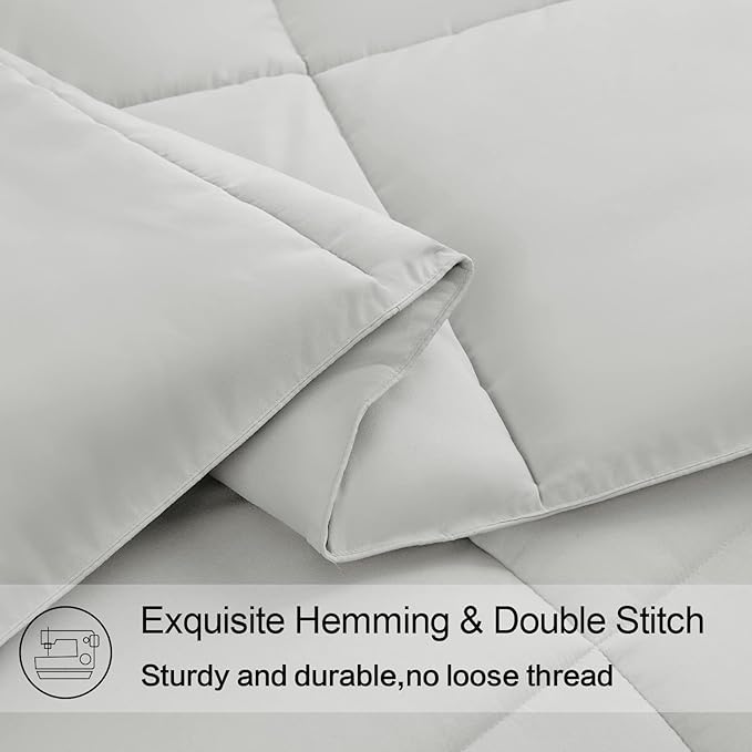 EASELAND Full Size Down Alternative Comforter - Image 5