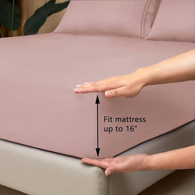 Mejoroom California King Size Sheet Set - Image 3