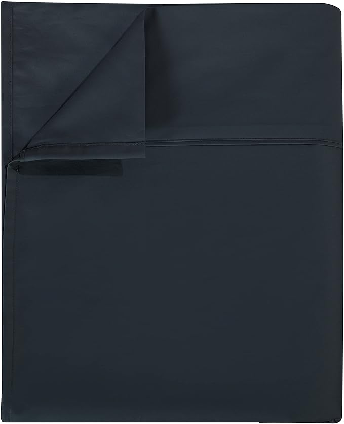 Flat Sheet Only Twin Size, 400 TC 100% Egyptian Cotton Flat Sheet by ShunjieHome