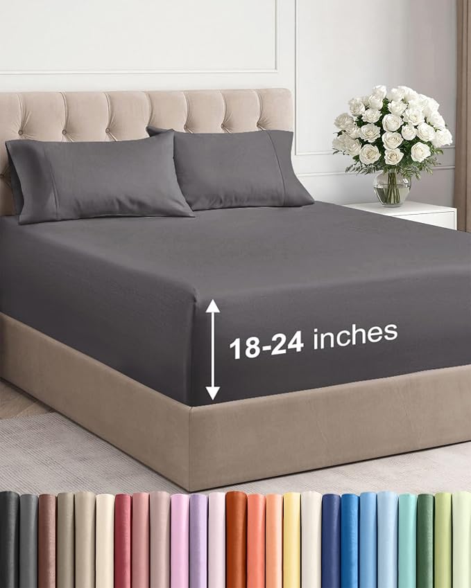 Extra Deep Queen Sheet Set by CGKUnlimited