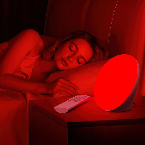 670nm Red Light Therapy Sleep Device & 10, 000 Lux Sun Lamp – Dual Function - Image 2