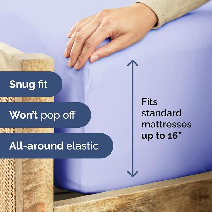 Cal King Fitted Bed Sheet - Image 3