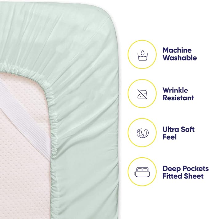 Sweet Home Collection 6 Piece 1500 Supreme Collection Brushed Microfiber Deep - Image 3