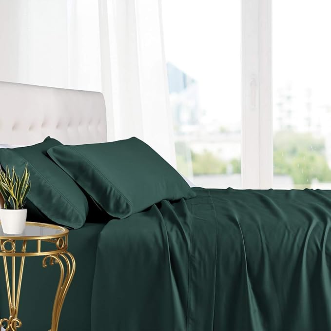 Royal Hotel Bedding 100% Natural Viscose Made from Bamboo Pillowcases, Soft by RoyalHotelBedding