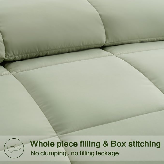 EASELAND Twin Size Down Alternative Comforter - Image 3