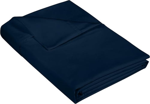 400 Thread Count 100% American Grown Cotton Flat Sheet by ROYALELINENS