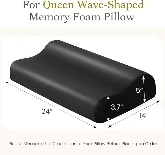 Cooling Contour Pillowcase- Rayon Derived from Bamboo Pillow Case Cover - Image 3