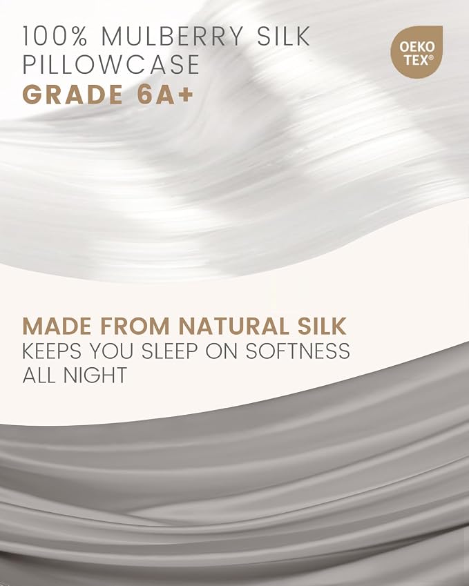 THXSILK 100% Mulberry Silk Pillowcase - Image 2