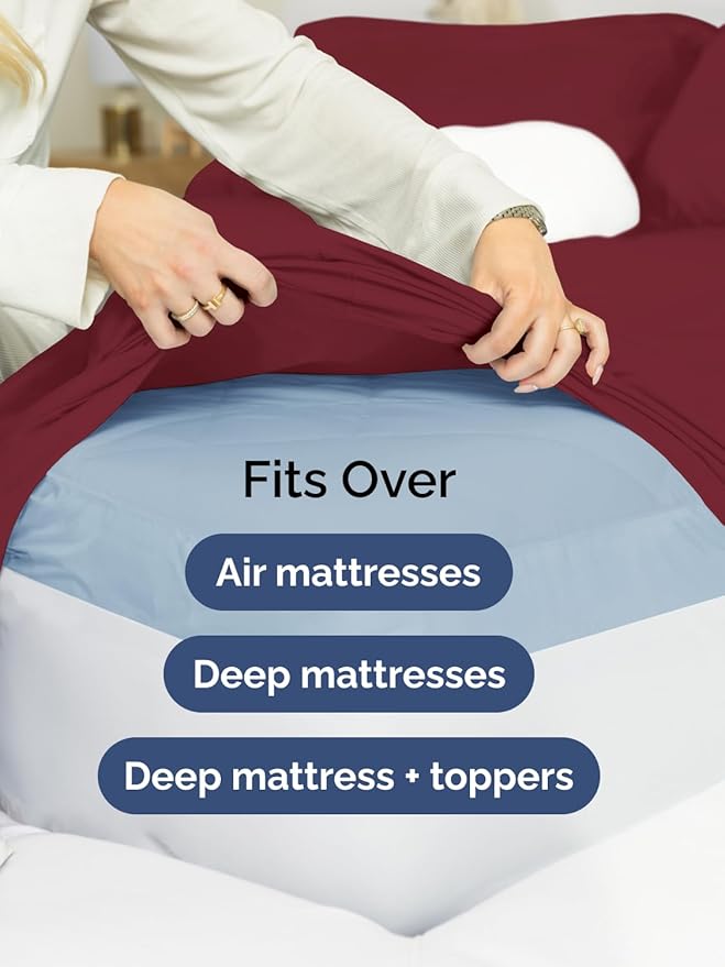 Extra Deep Twin Sheet Set - Image 6