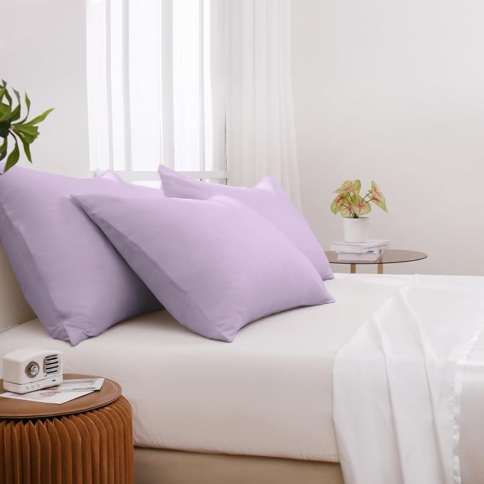 Pillowcases King 4 Pack, 20x36 Pillow Cases - Image 2
