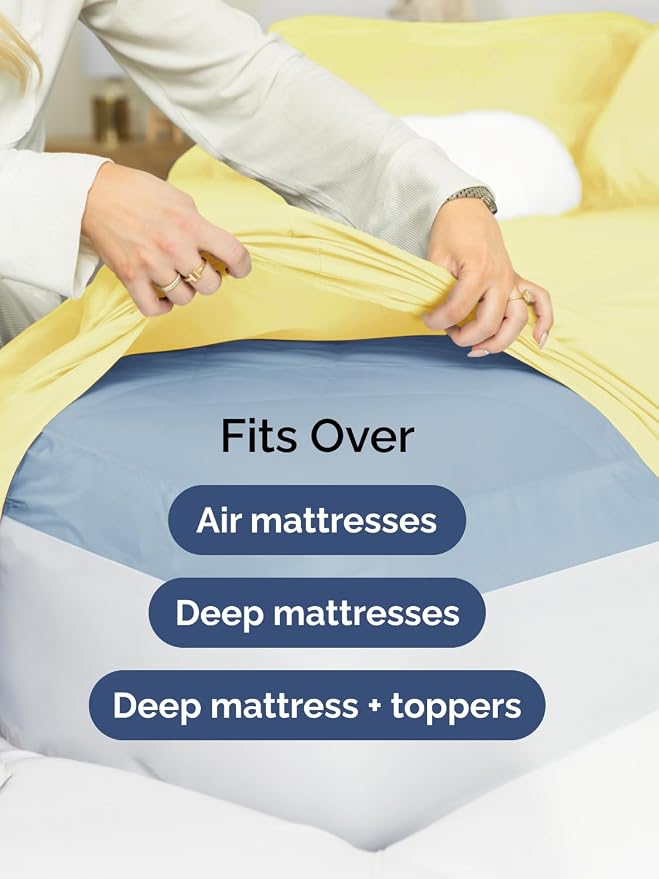 Extra Deep Cal King Fitted Sheet - Image 6