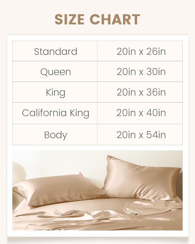 THXSILK Set of 2 100% Mulberry Silk Pillowcases - Image 9