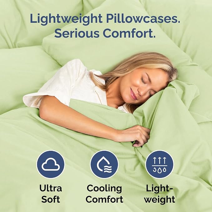 Body Pillowcases Set of 4-20x54 Long Body Pillow Case - Image 3