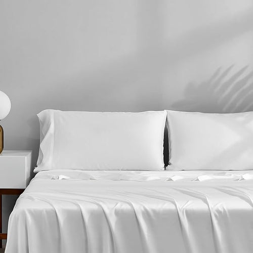ACCURATEX Cooling Pillow Cases Queen Size Set of 2, Rayon Derived from Bamboo - Image 2