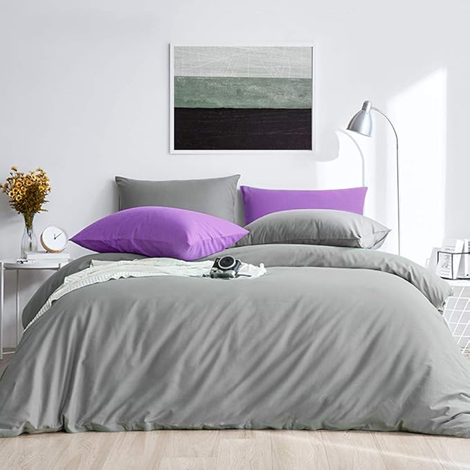 FLXXIE Pillow Cases Queen, Soft Microfiber Pillow Covers - Image 4