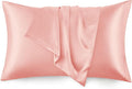 Love's cabin Satin Pillowcase Set of 2 Queen Size 20x30, Cooling Pillow Covers by Lovescabin