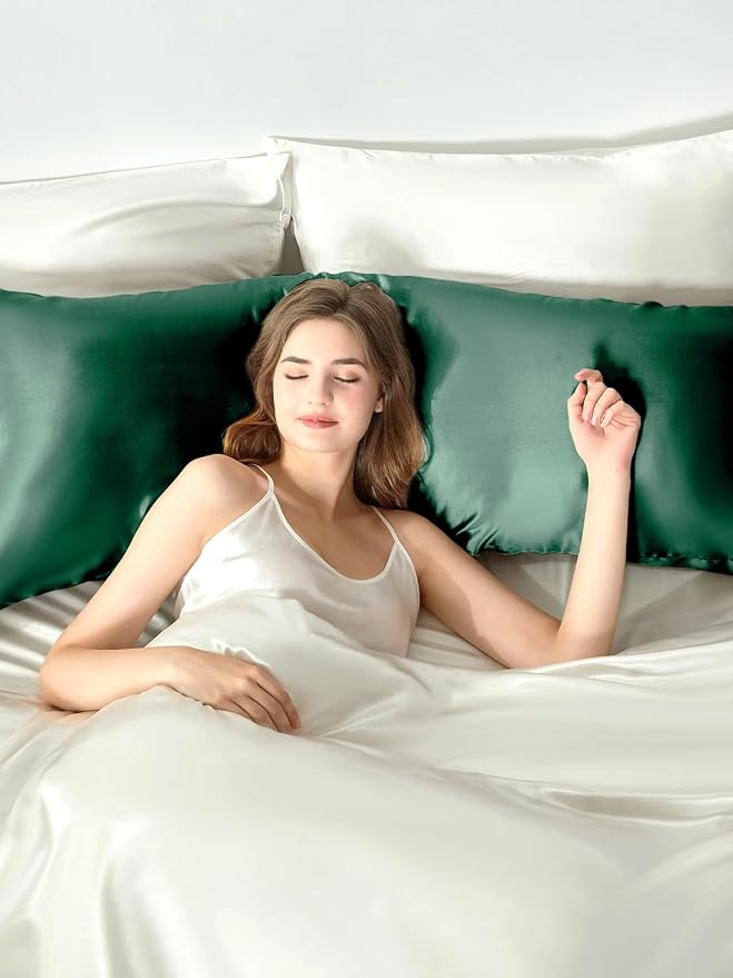 THXSILK 100% Pure Mulberry Silk Pillowcase - Image 3