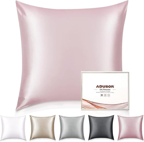 Adubor Silk Pillowcase 80 x 80 cm by Adubor
