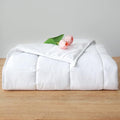 Weighted Blanket 12lbs Twin Size White 48"x72" Weighted Blankets by PRETTY+NIGHT