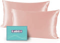 Gabire Mulberry Silk Pillow Cases Set of 2, Both Sides Real Silk Pillowcase by MulberrySilkPillowcases