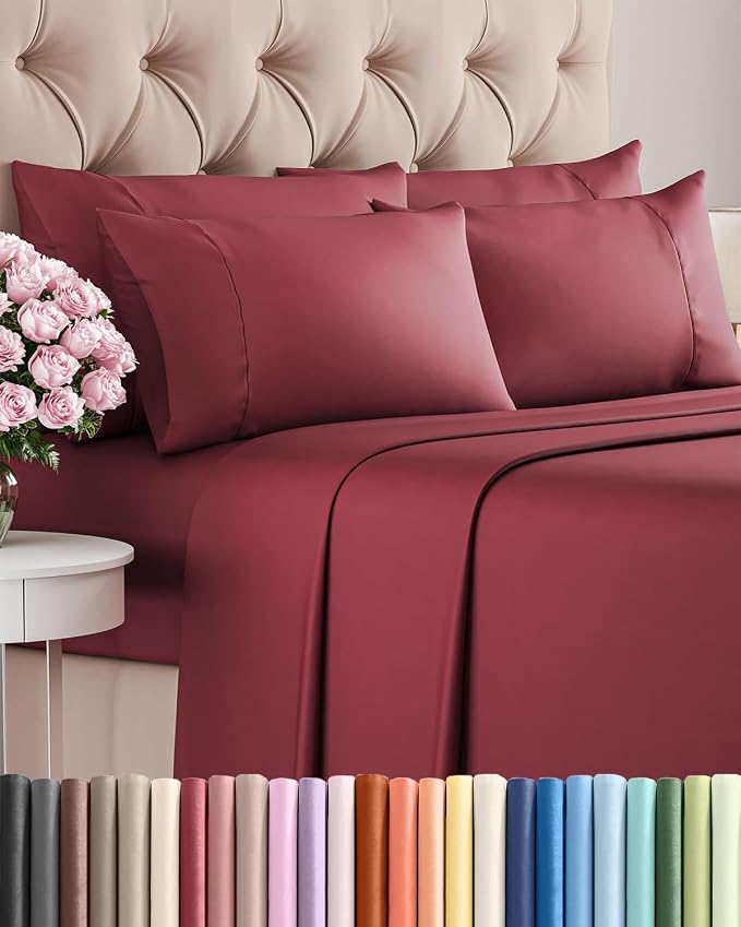 King 6 Piece Sheet Set by CGKUnlimited