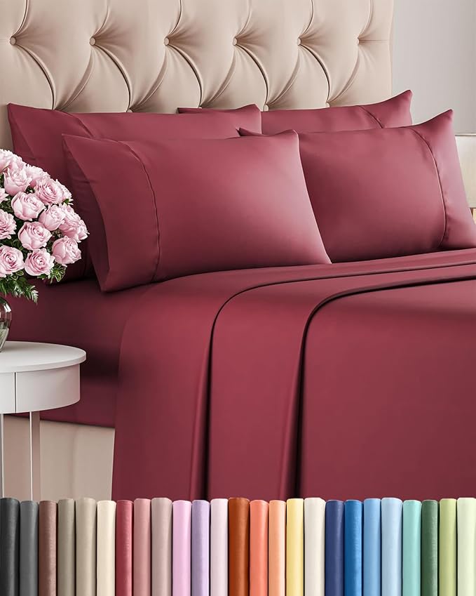 Cal King 6 Piece Sheet Set by CGKUnlimited