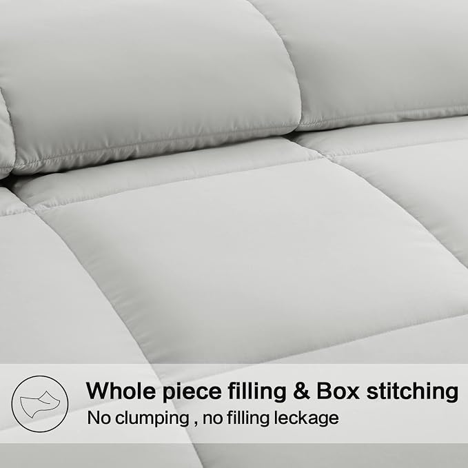 EASELAND King Size Down Alternative Comforter - Image 3