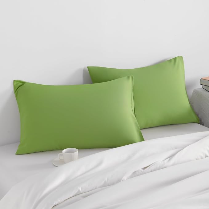 NTBAY Standard Pillow Cases Set of 2, 2 Pack Brushed Microfiber 20x26 Pillow - Image 2