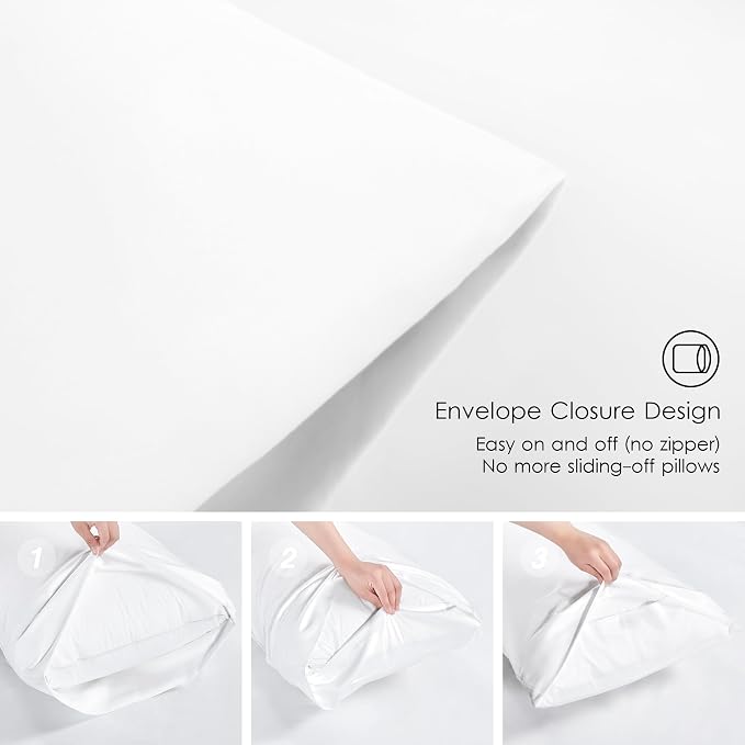 Love's cabin Twin Comforter Set White, 5 Pieces Twin Bed in a Bag, All Season - Image 6