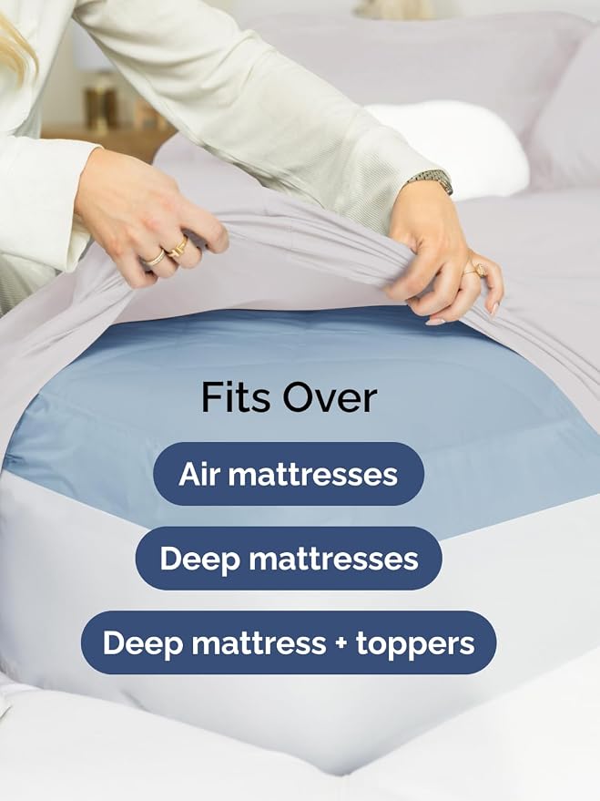 Extra Deep Twin Sheet Set - Image 6