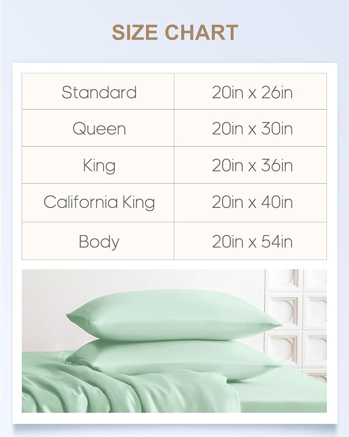 THXSILK Set of 2 100% Mulberry Silk Pillowcase - Image 9