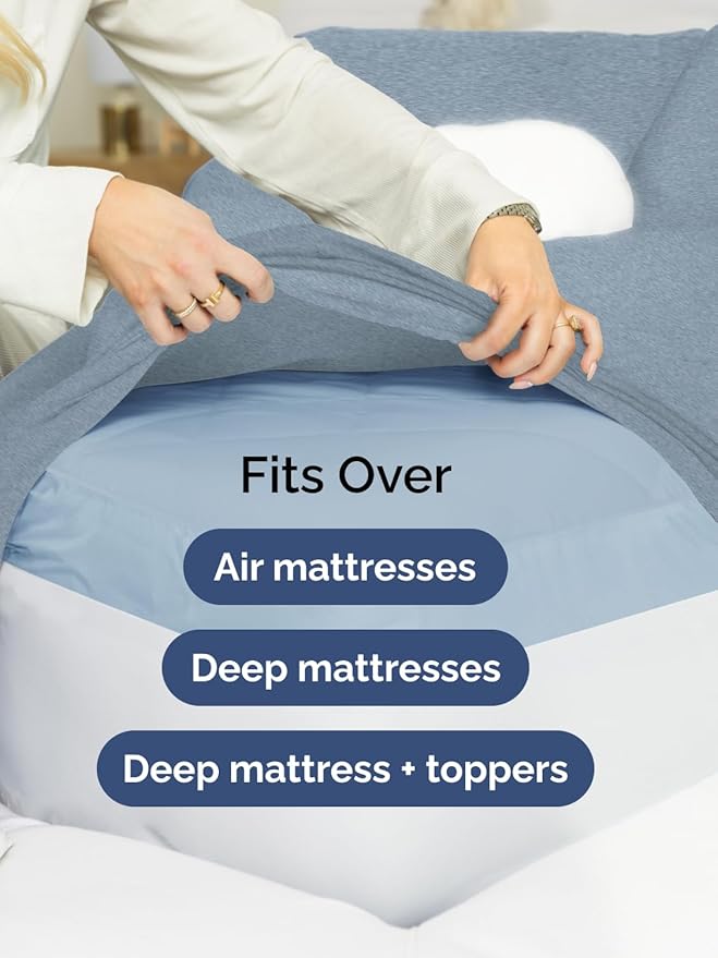 Extra Deep Twin Sheet Set - Image 6