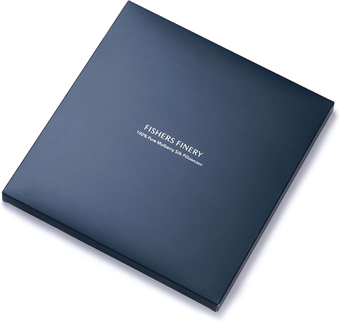 Fishers Finery 25mm 100% Pure Mulberry Silk Pillowcase 2 Pack - Image 7
