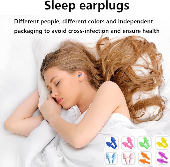 Earplugs for Sleeping Noise Cancelling, Reusable Ear Plugs– Super Soft - Image 5