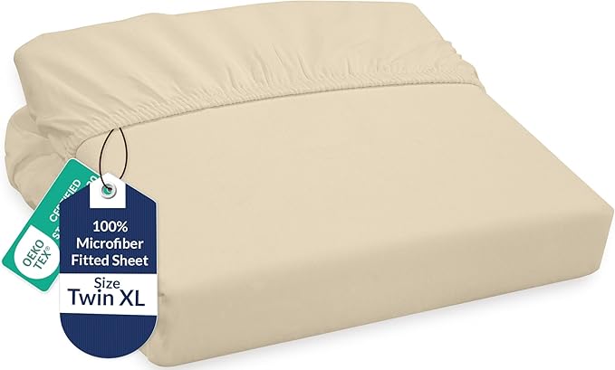 Royale Linens Fitted Sheet Twin XL by ROYALELINENS