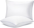 Piwaal Bed Pillows for Sleeping 2 Pack, Standard Size Pillows Set of 2 by Home